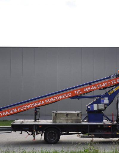 Podnośnik koszowy Oława. Wynajem podnośników koszowych w Oławie i okolicach.