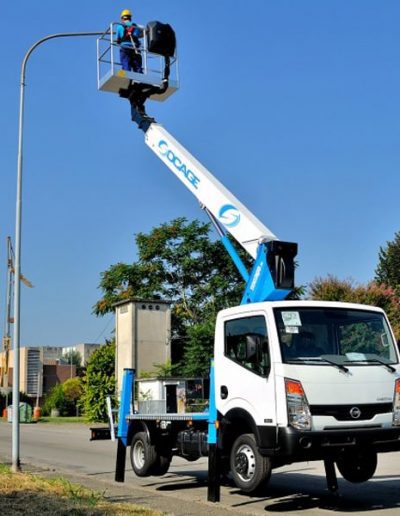 Podnośniki koszowe Wrocław. Podnośnik koszowy Zabłocki Wrocław